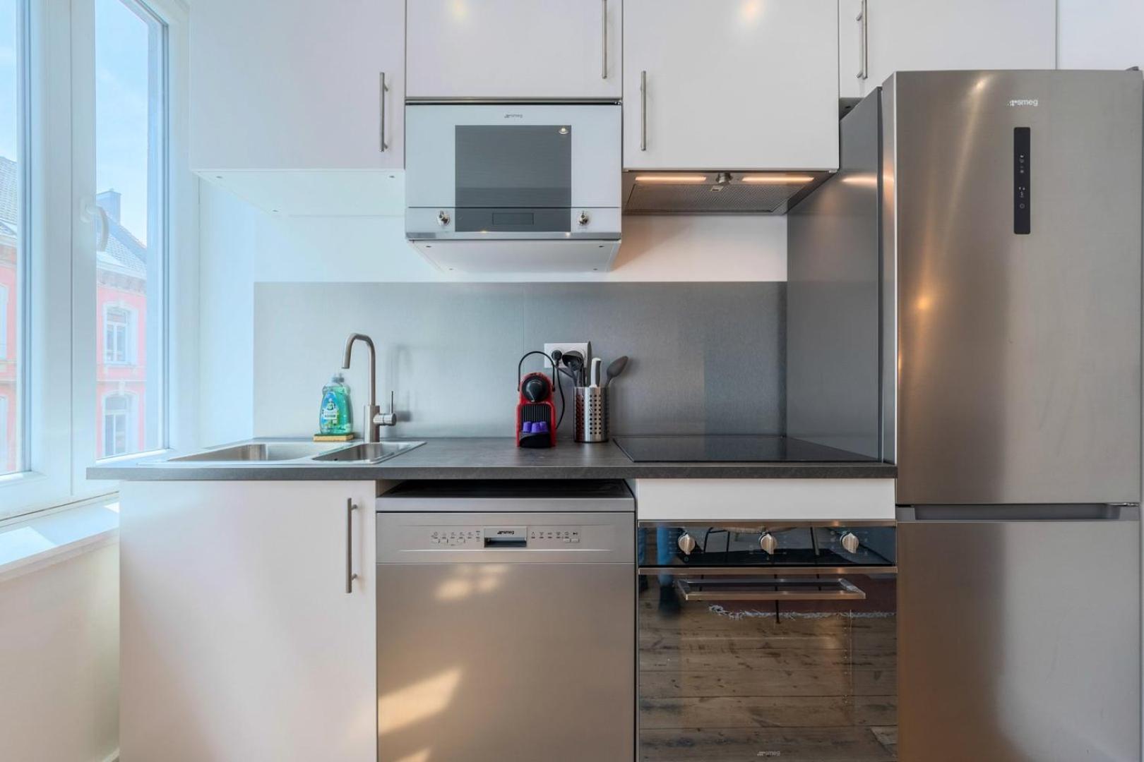 Bright 3-Bedroom 2-Bathroom Flat Lille Zewnętrze zdjęcie