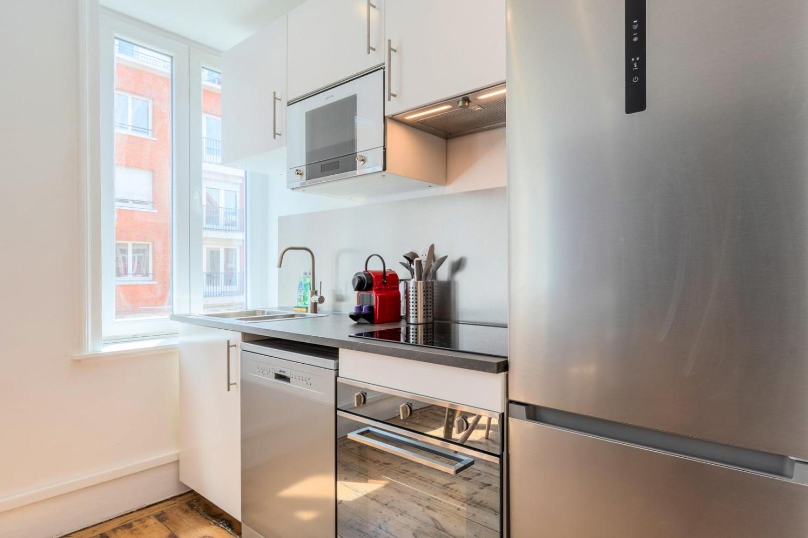 Bright 3-Bedroom 2-Bathroom Flat Lille Zewnętrze zdjęcie