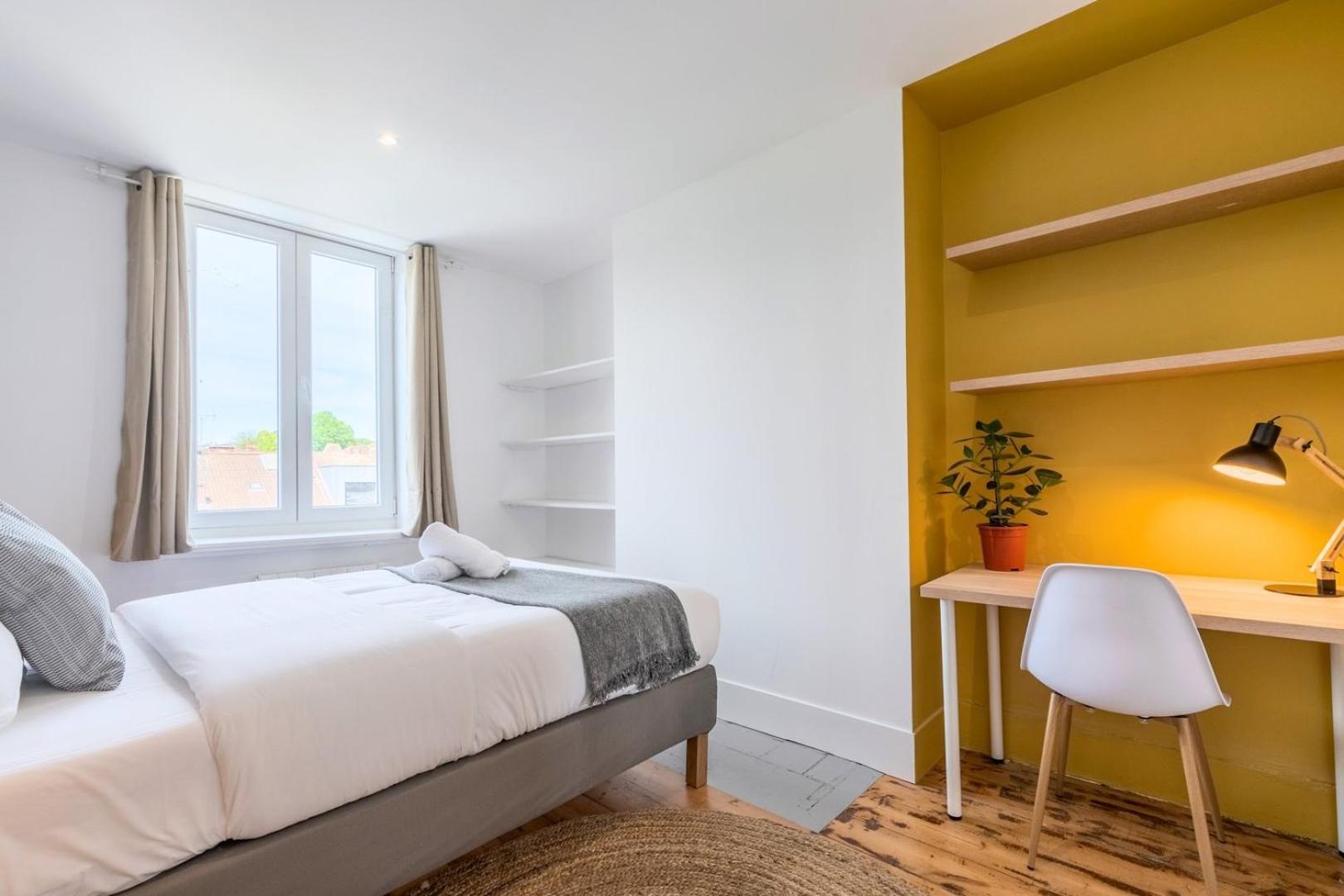 Bright 3-Bedroom 2-Bathroom Flat Lille Zewnętrze zdjęcie