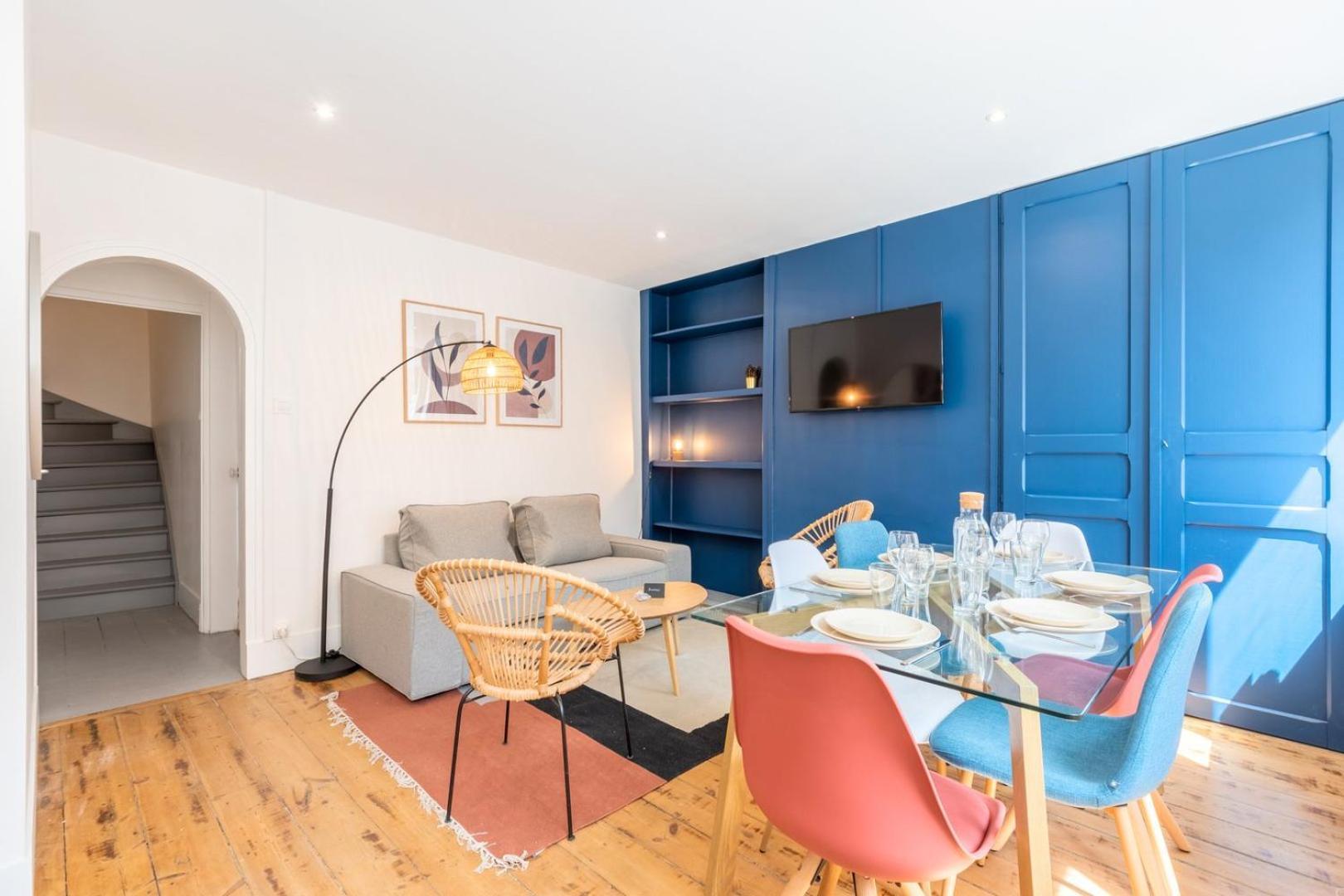 Bright 3-Bedroom 2-Bathroom Flat Lille Zewnętrze zdjęcie